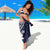 Pitcairn Islands Sarong Coat Of Arms Waves Style