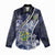 Personalised Pitcairn Islands Women Casual Shirt Coat Of Arms Waves Style