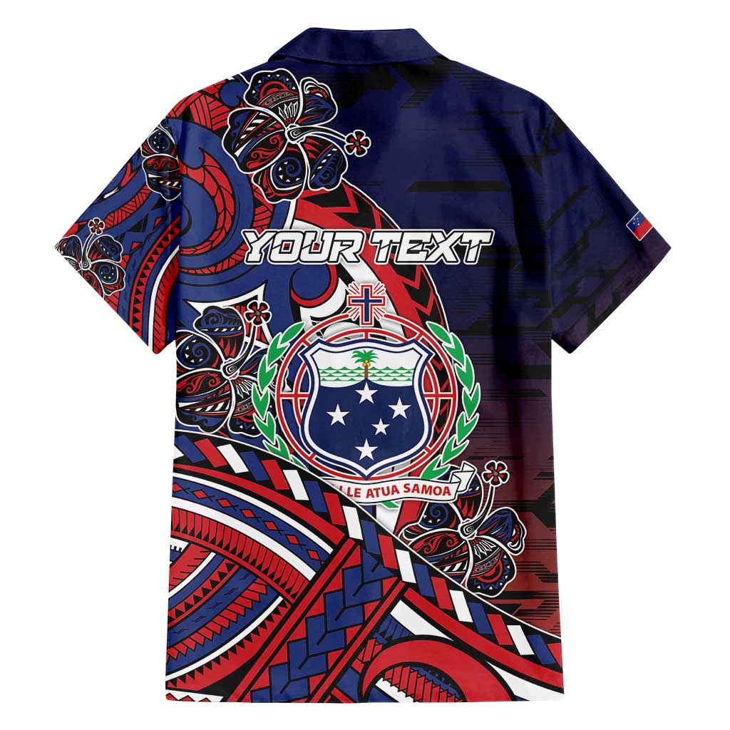 Personalised Samoa Wrestling Family Matching Off Shoulder Maxi Dress and Hawaiian Shirt Polynesian Warrior Funny Style DT05 - Polynesian Pride