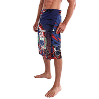 Personalised Samoa Wrestling Lavalava Polynesian Warrior Funny Style - Polynesian Pride