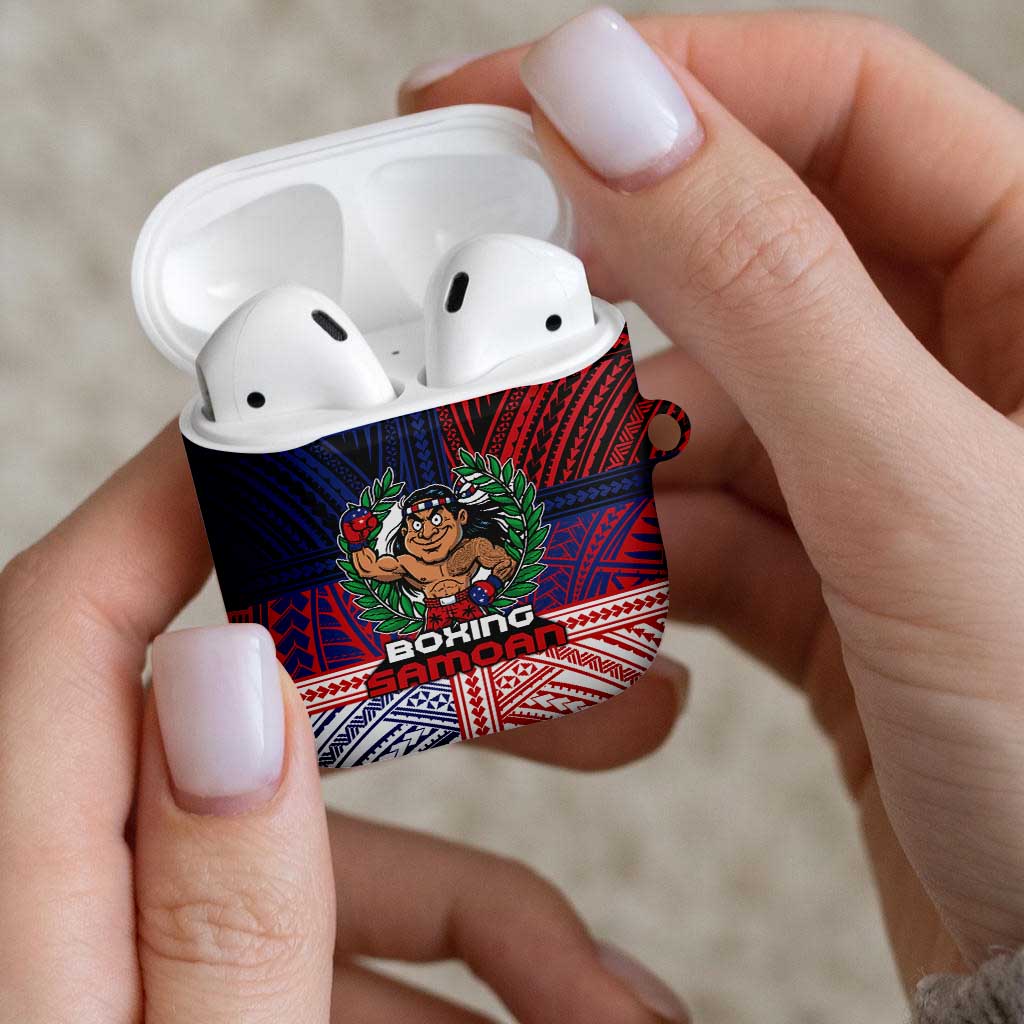 Samoa Boxing AirPods Case Samoan Boxer Funny Style - Polynesian Pride