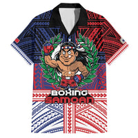 Personalised Samoa Boxing Family Matching Tank Maxi Dress and Hawaiian Shirt Samoan Boxer Funny Style - Polynesian Pride