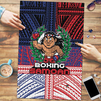 Samoa Boxing Puzzle Samoan Boxer Funny Style - Polynesian Pride