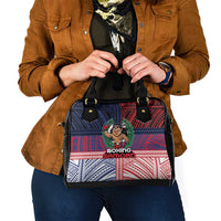 Samoa Boxing Shoulder Handbag Samoan Boxer Funny Style - Polynesian Pride
