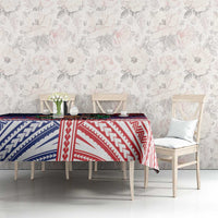Samoa Boxing Tablecloth Samoan Boxer Funny Style - Polynesian Pride