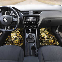 Niue Car Mats Niuean Crab Waves Style