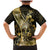 Personalised Niue Family Matching Mermaid Dress and Hawaiian Shirt Niuean Crab Waves Style