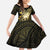 Personalised Niue Family Matching Mermaid Dress and Hawaiian Shirt Niuean Crab Waves Style