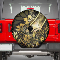 Niue Spare Tire Cover Niuean Crab Waves Style