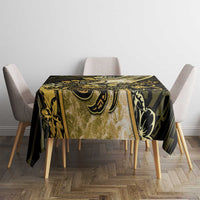 Niue Tablecloth Niuean Crab Waves Style