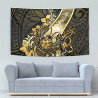 Niue Tapestry Niuean Crab Waves Style