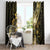 Niue Window Curtain Niuean Crab Waves Style