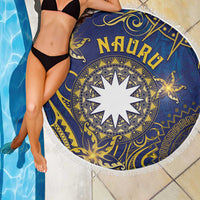 Nauru Beach Blanket Hibiscus Polynesian Tribal Pattern