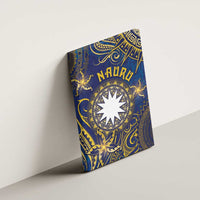 Nauru Canvas Wall Art Hibiscus Polynesian Tribal Pattern