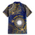 Personalised Nauru Family Matching Mermaid Dress and Hawaiian Shirt Hibiscus Polynesian Tribal Pattern