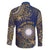 Personalised Nauru Family Matching Mermaid Dress and Hawaiian Shirt Hibiscus Polynesian Tribal Pattern