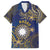 Personalised Nauru Family Matching Puletasi and Hawaiian Shirt Hibiscus Polynesian Tribal Pattern