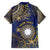 Personalised Nauru Family Matching Summer Maxi Dress and Hawaiian Shirt Hibiscus Polynesian Tribal Pattern
