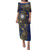 Personalised Nauru Puletasi Hibiscus Polynesian Tribal Pattern