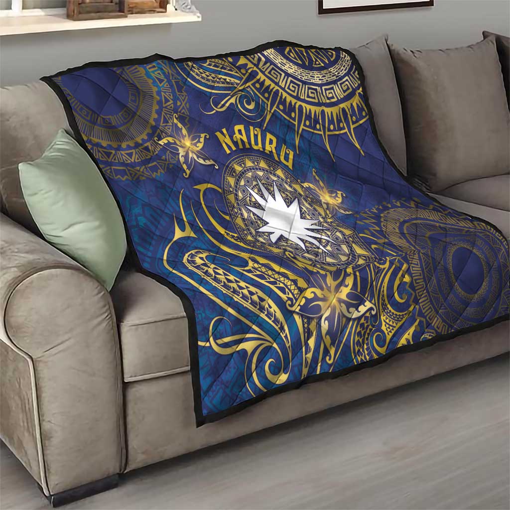 Nauru Quilt Hibiscus Polynesian Tribal Pattern