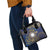 Nauru Shoulder Handbag Hibiscus Polynesian Tribal Pattern