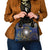 Nauru Shoulder Handbag Hibiscus Polynesian Tribal Pattern