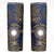 Personalised Nauru Skinny Tumbler Hibiscus Polynesian Tribal Pattern