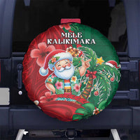 Hawaii Christmas Spare Tire Cover Mele Kalikimaka Funny Hawaiian Santa - Polynesian Pride