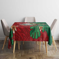 Hawaii Christmas Tablecloth Mele Kalikimaka Funny Hawaiian Santa - Polynesian Pride