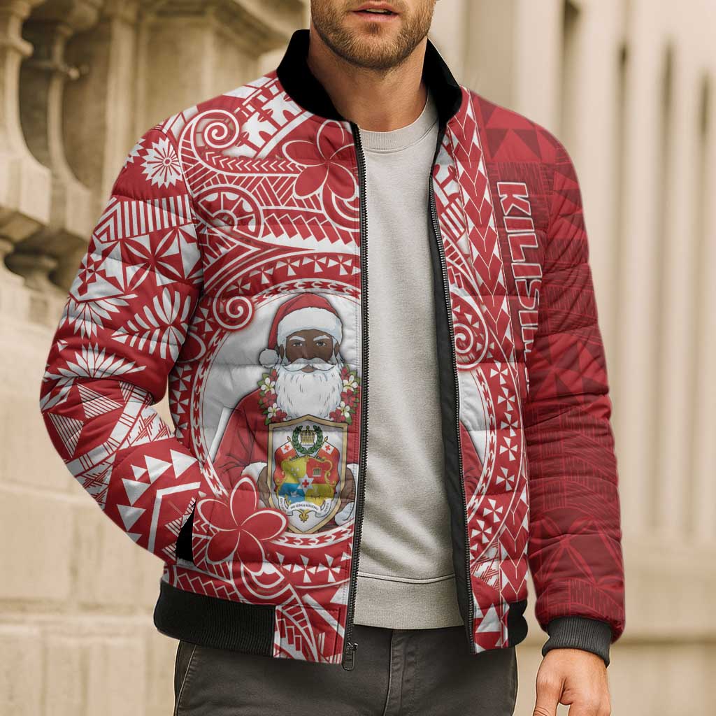 Tonga Christmas Bomber Puffer Jacket Kilisimasi Fiefia - Polynesian Pride