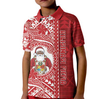 Tonga Christmas Kid Polo Shirt Kilisimasi Fiefia - Polynesian Pride