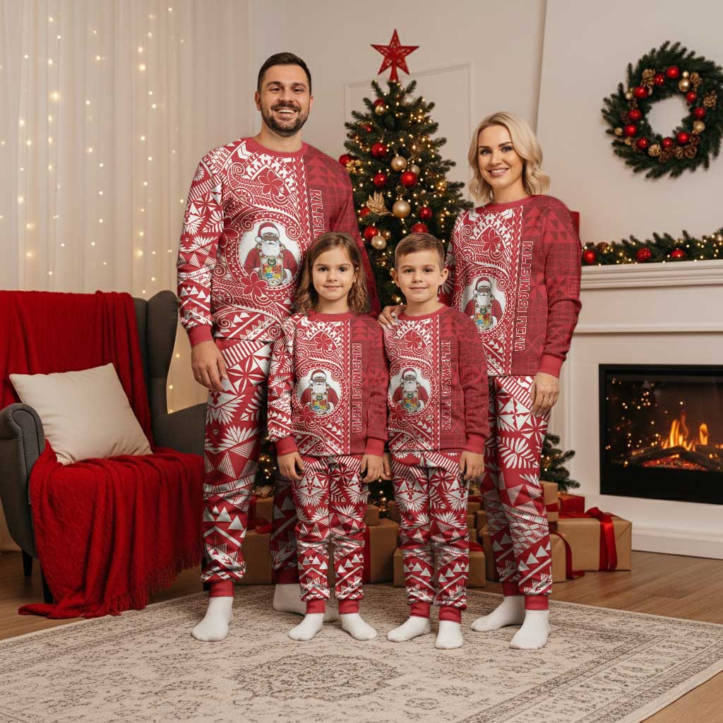 Tonga Christmas Pajama Set Kilisimasi Fiefia - Polynesian Pride