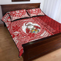 Tonga Christmas Quilt Bed Set Kilisimasi Fiefia - Polynesian Pride