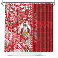 Tonga Christmas Shower Curtain Kilisimasi Fiefia - Polynesian Pride