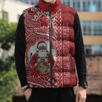 Tonga Christmas Sleeveless Puffer Jacket Kilisimasi Fiefia - Polynesian Pride