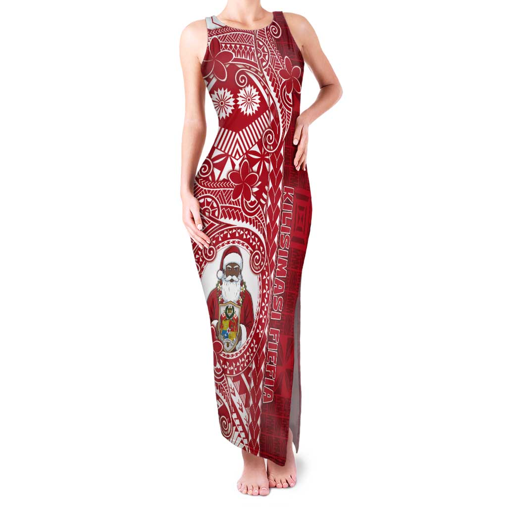 Tonga Christmas Tank Maxi Dress Kilisimasi Fiefia - Polynesian Pride