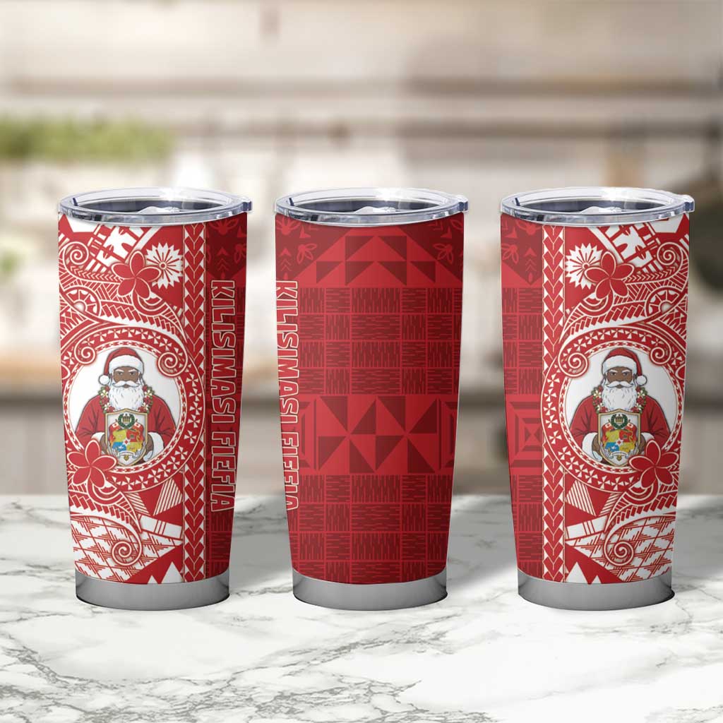 Tonga Christmas Tumbler Cup Kilisimasi Fiefia - Polynesian Pride