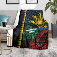 Philippines Christmas Blanket Xmas Tree Filipino Tribal Patterns - Polynesian Pride