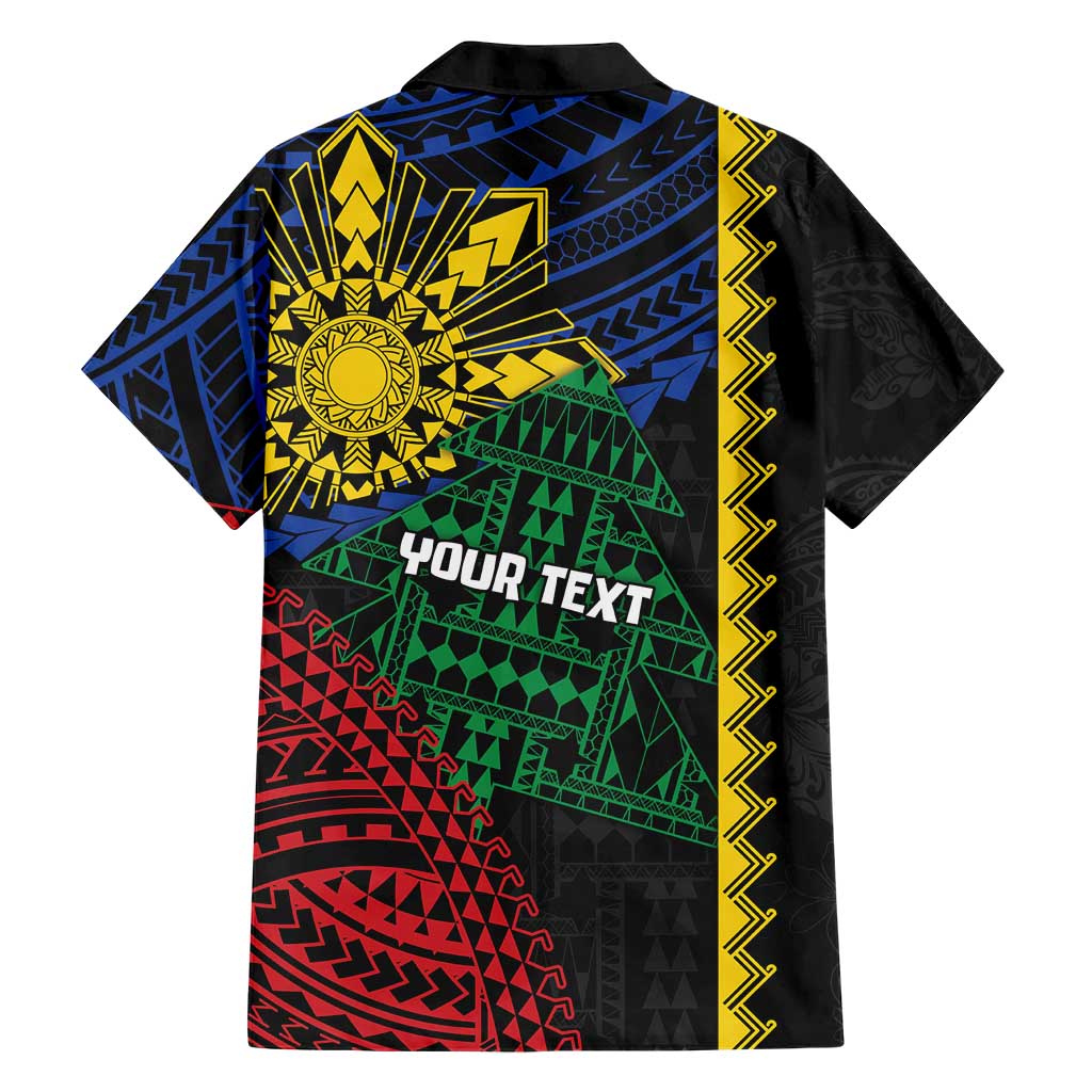 Personalised Philippines Christmas Family Matching Mermaid Dress and Hawaiian Shirt Xmas Tree Filipino Tribal Patterns DT05 - Polynesian Pride