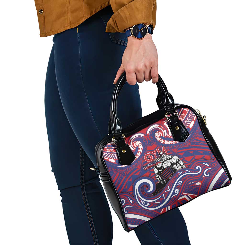 Samoa Gym Shoulder Handbag Muscle Samoan Tribal Waves - Polynesian Pride