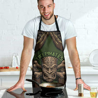 Hawaii Tiki Pirates Apron Kakau Pattern Polynesian Style