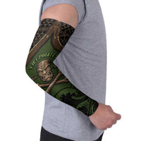 Personalised Hawaii Tiki Pirates Arm Sleeves Kakau Pattern Polynesian Style