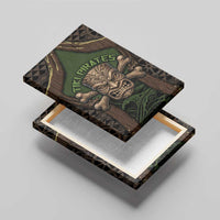 Hawaii Tiki Pirates Canvas Wall Art Kakau Pattern Polynesian Style