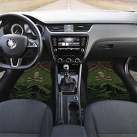 Personalised Hawaii Tiki Pirates Car Mats Kakau Pattern Polynesian Style