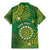 Personalised Cook Islands Family Matching Mermaid Dress and Hawaiian Shirt Hibiscus Polynesian Tribal Pattern