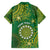 Personalised Cook Islands Family Matching Tank Maxi Dress and Hawaiian Shirt Hibiscus Polynesian Tribal Pattern