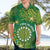 Personalised Cook Islands Hawaiian Shirt Hibiscus Polynesian Tribal Pattern