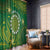 Cook Islands Window Curtain Hibiscus Polynesian Tribal Pattern