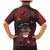 Personalised Easter Island Family Matching Mermaid Dress and Hawaiian Shirt Hibiscus Polynesian Tribal Pattern