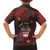 Personalised Easter Island Family Matching Tank Maxi Dress and Hawaiian Shirt Hibiscus Polynesian Tribal Pattern